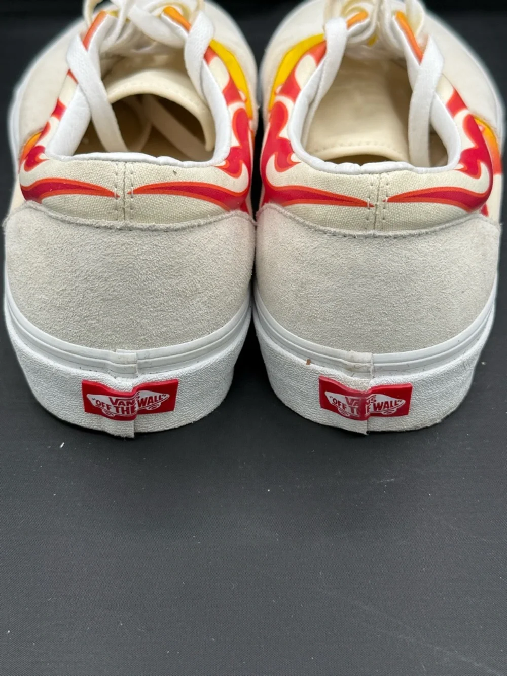 Vans Flame Era Sneakers Mens 11 Y2K Skater Streetwear Fire Rare‎